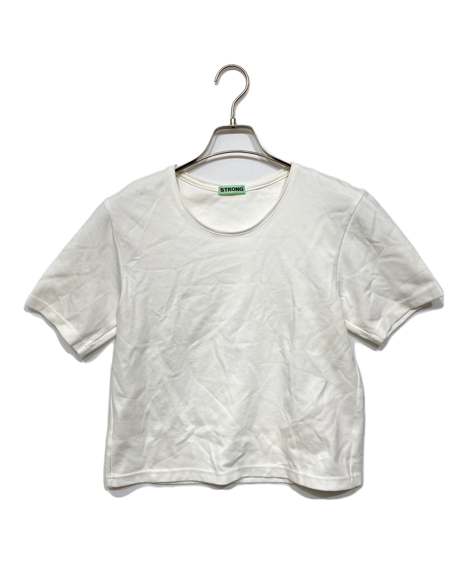 中古・古着通販】STRONG (ストロング) PACK TEE SHORT ホワイト サイズ