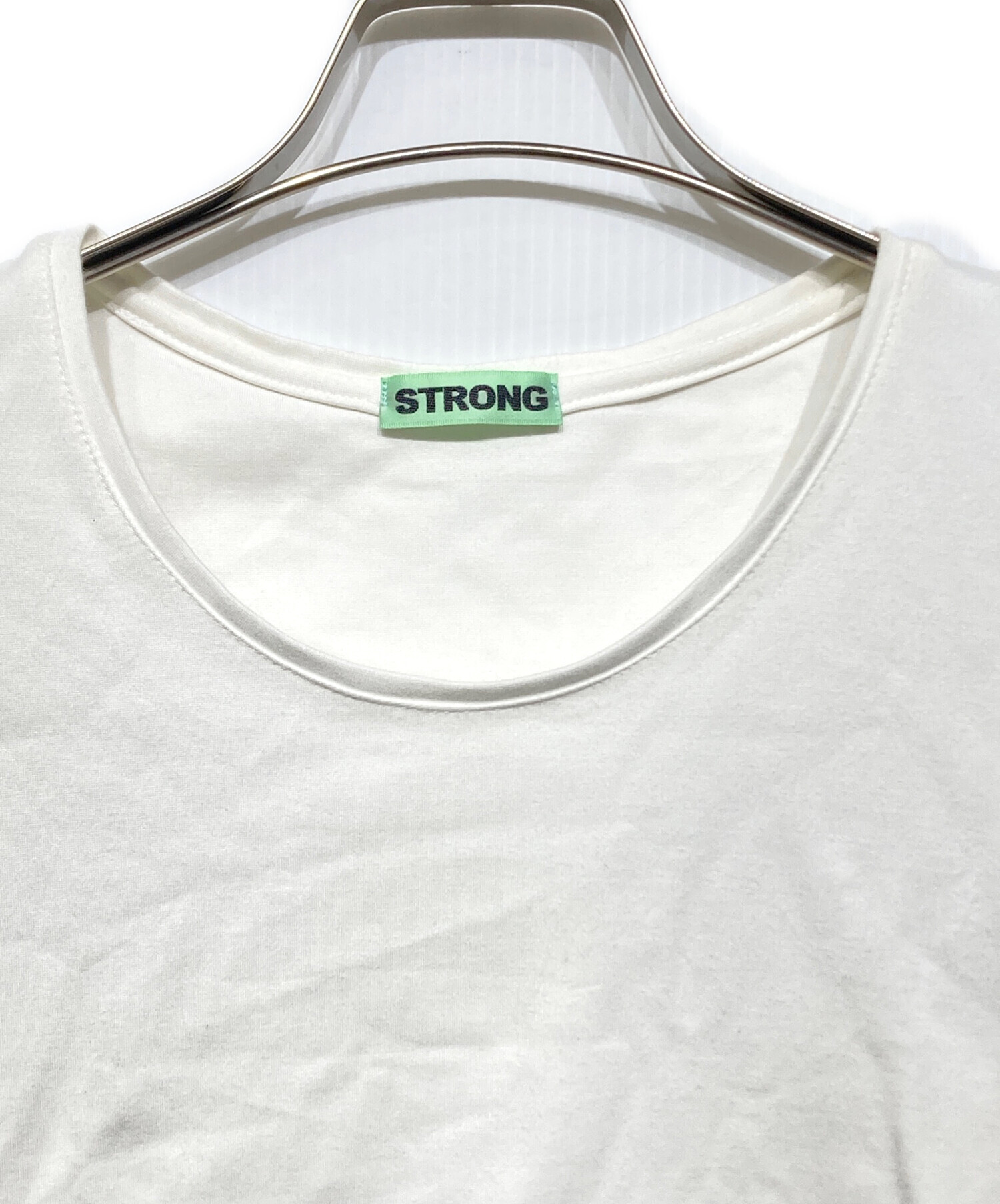 中古・古着通販】STRONG (ストロング) PACK TEE SHORT ホワイト サイズ