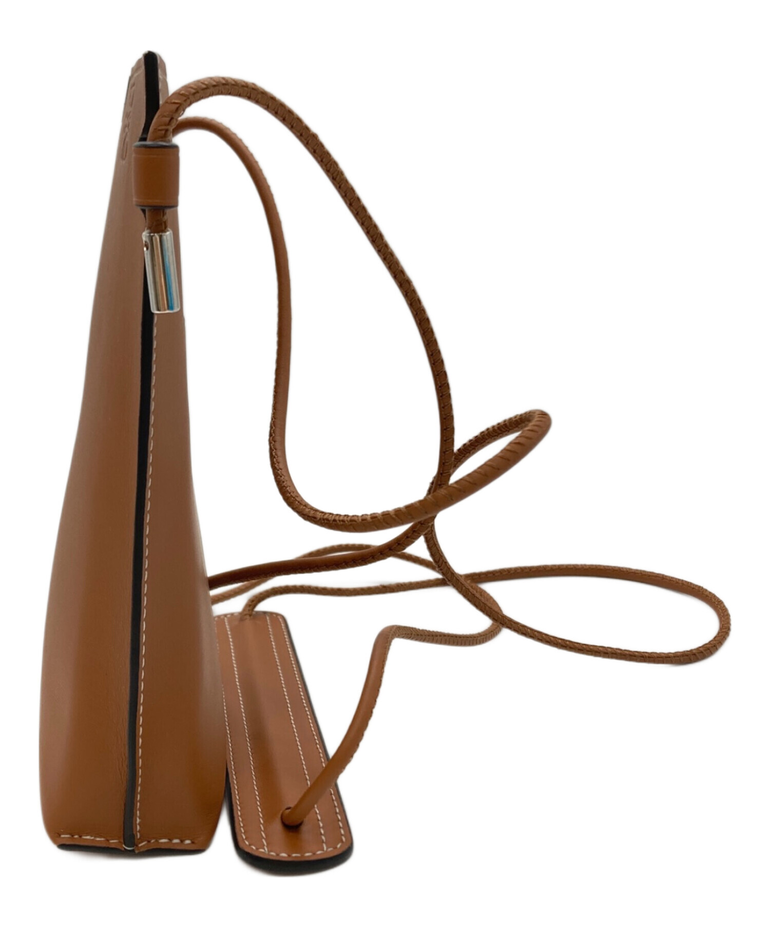 LOEWE ロエベ ゲートポケット 中古 中古・古着通販】LOEWE (ロエベ) ゲートポケット ブラウン｜ブランド