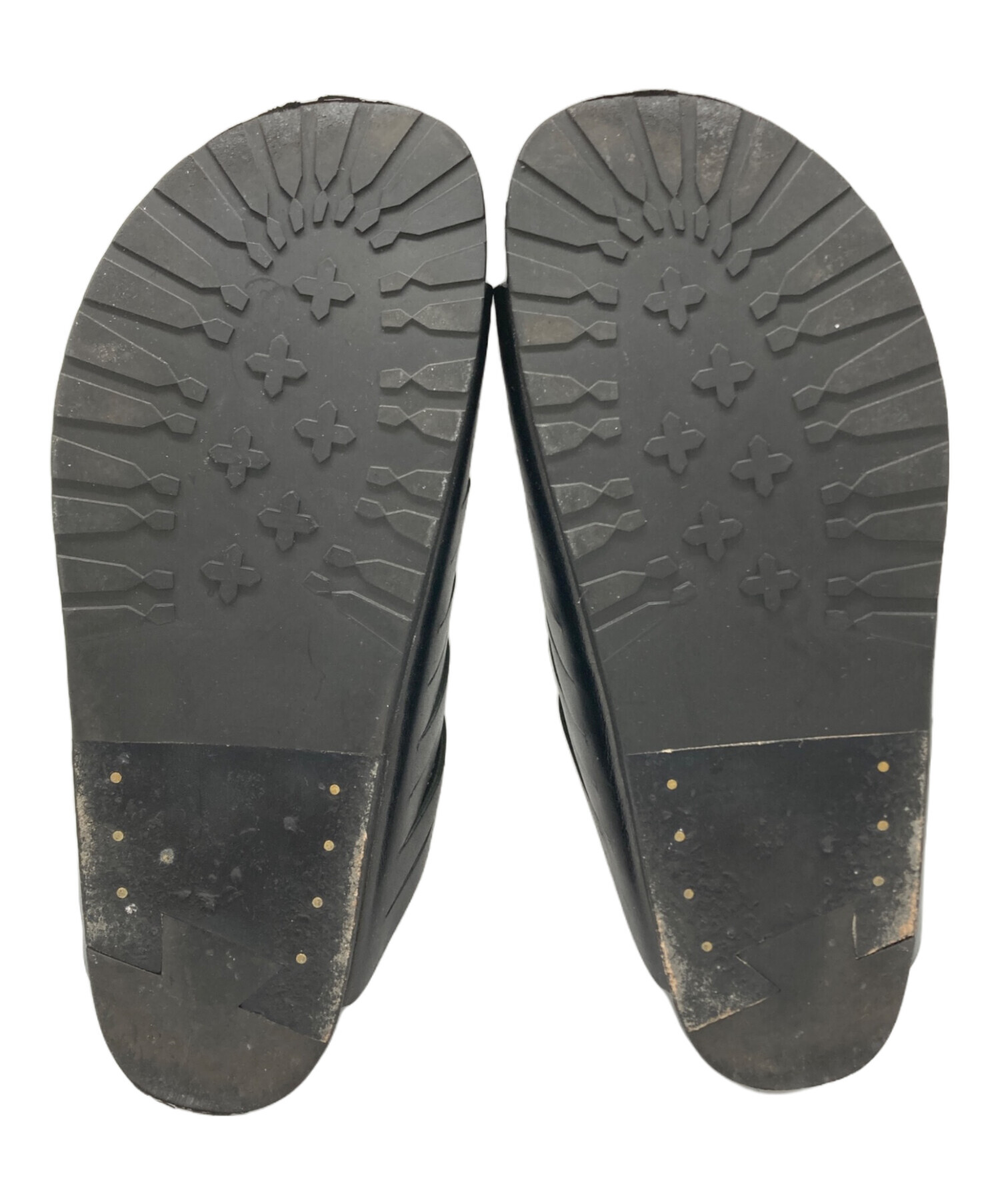 中古・古着通販】sacai (サカイ) プラットフォームサンダル ブラック