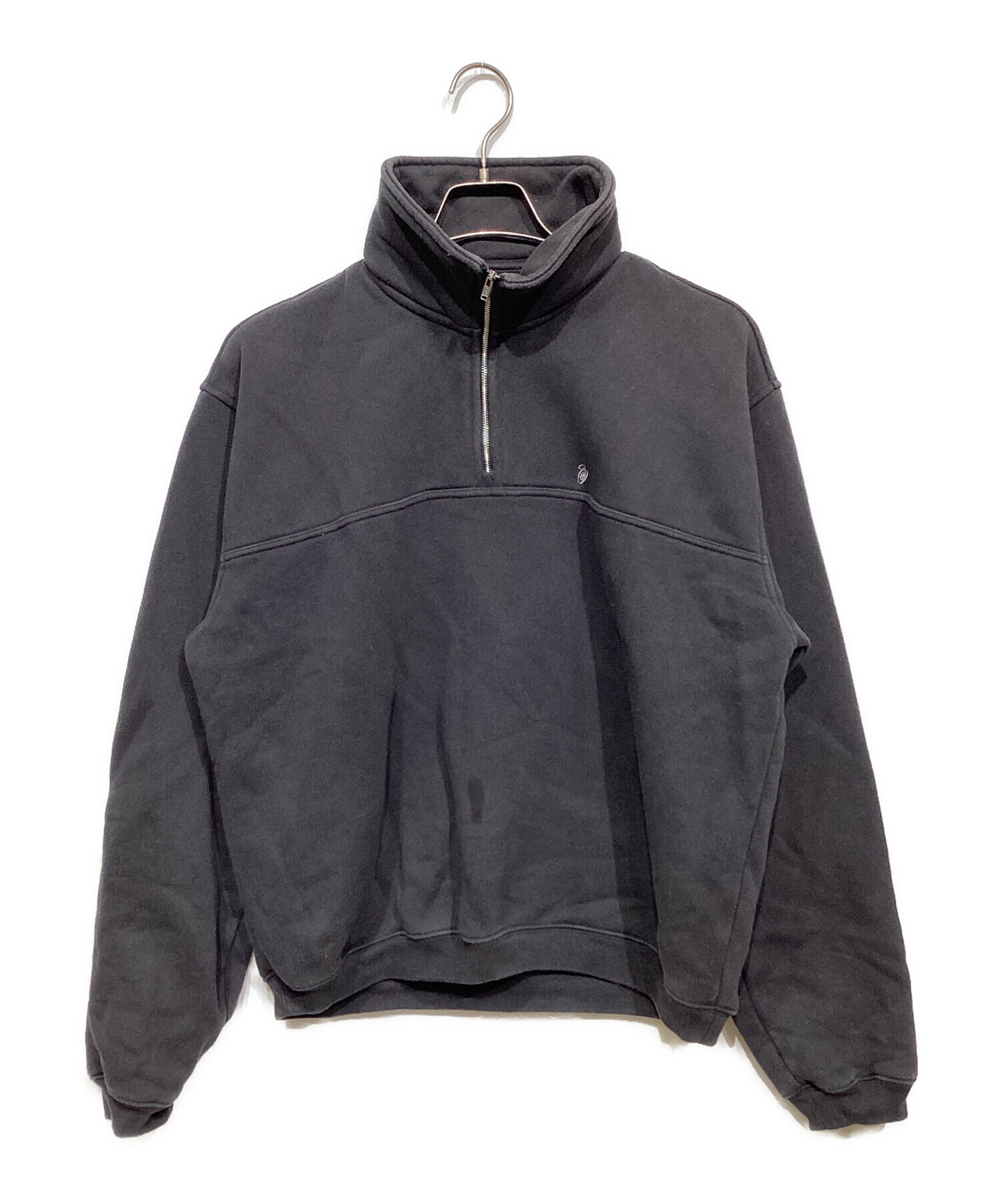 中古・古着通販】stussy (ステューシー) Fleece Zip Mock Neck