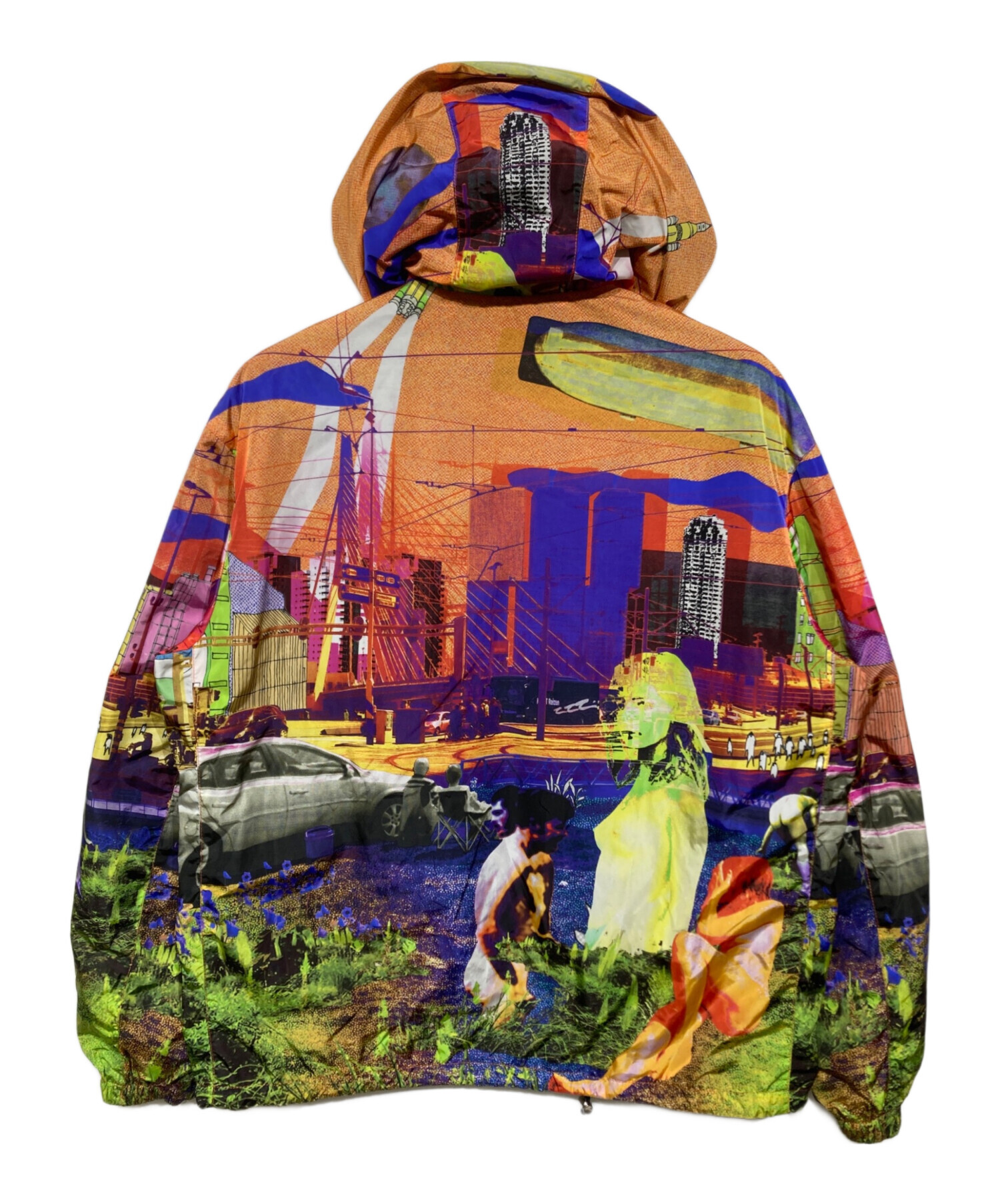 PRADA プラダ リバーシブルジャケット サイズ52 中古・古着通販】PRADA (プラダ) グラフィックプリントリバーシブル