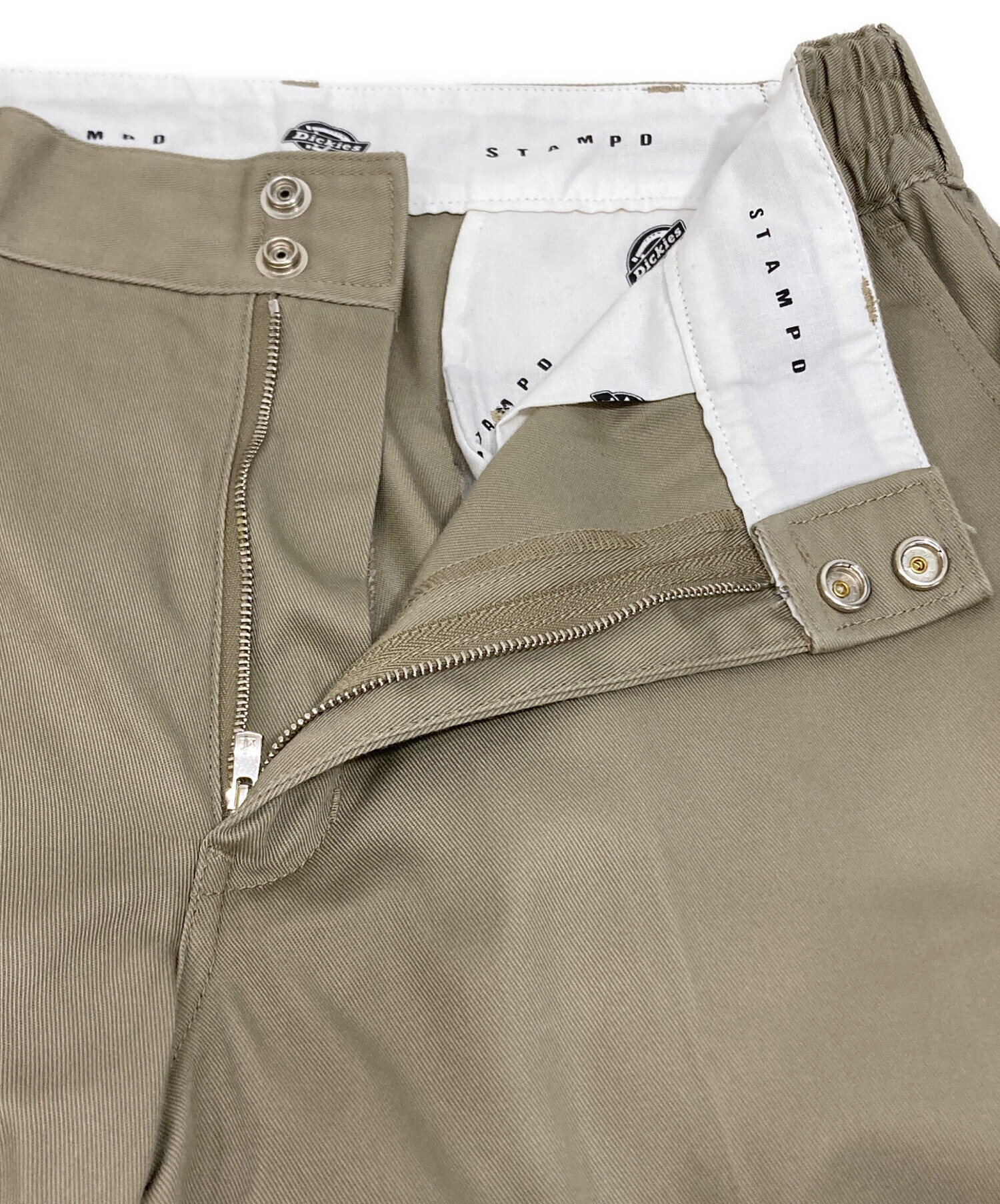 STAMPD スタンプド パンツ（その他） S ベージュ 【古着】【中古】【送料無料】 中古・古着通販】Dickies (ディッキーズ) STAMPD (スタンプド) Double