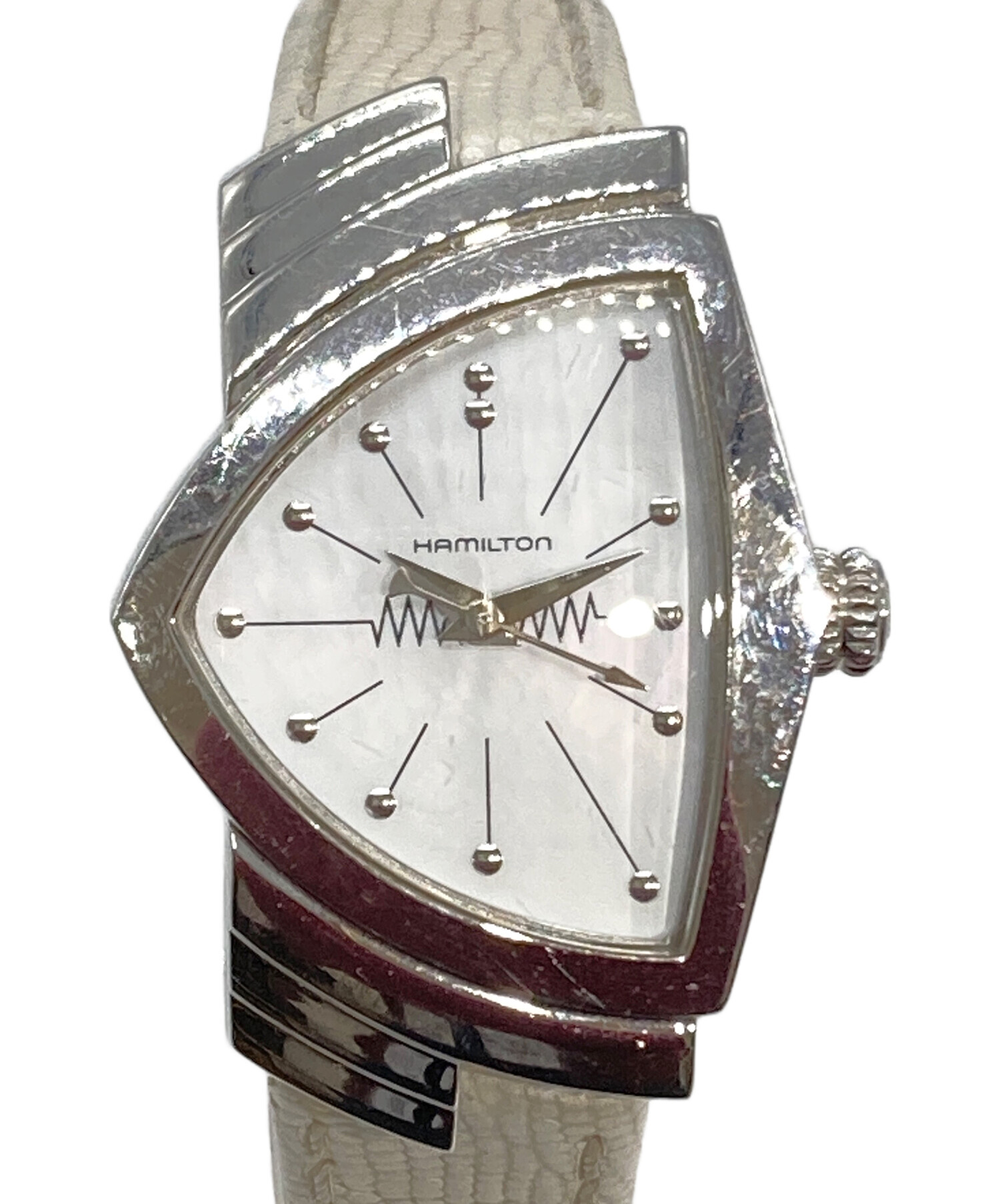 中古・古着通販】HAMILTON (ハミルトン) リストウォッチ ホワイト