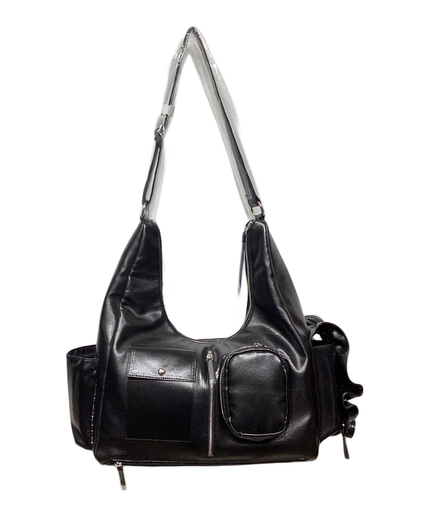 中古・古着通販】Ameri (アメリ) VOYAGER BIG BAG ブラック 未使用品