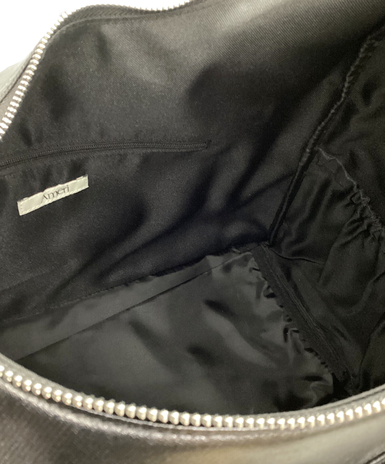 中古・古着通販】Ameri (アメリ) VOYAGER BIG BAG ブラック 未使用品 