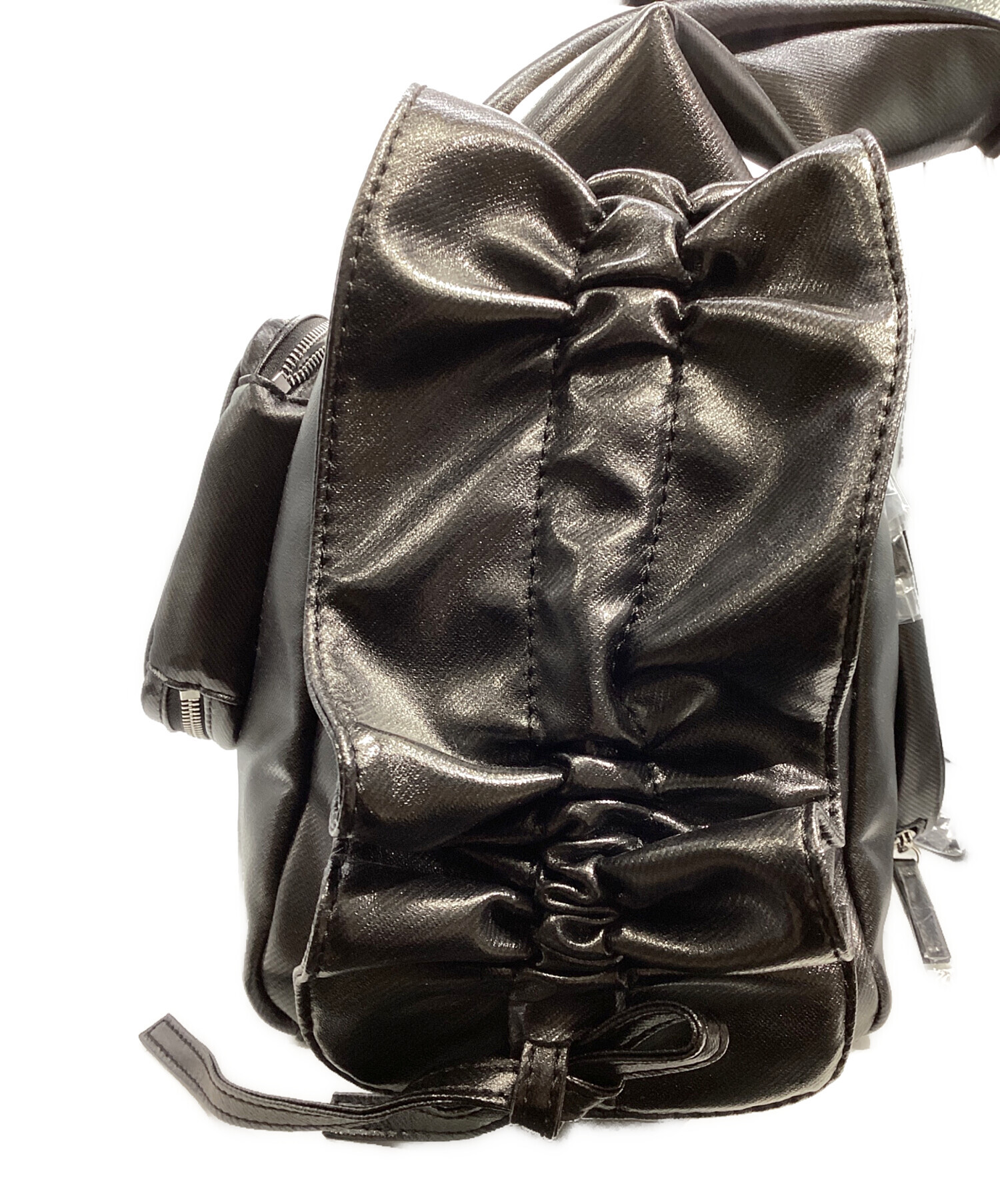 中古・古着通販】Ameri (アメリ) VOYAGER BIG BAG ブラック 未使用品