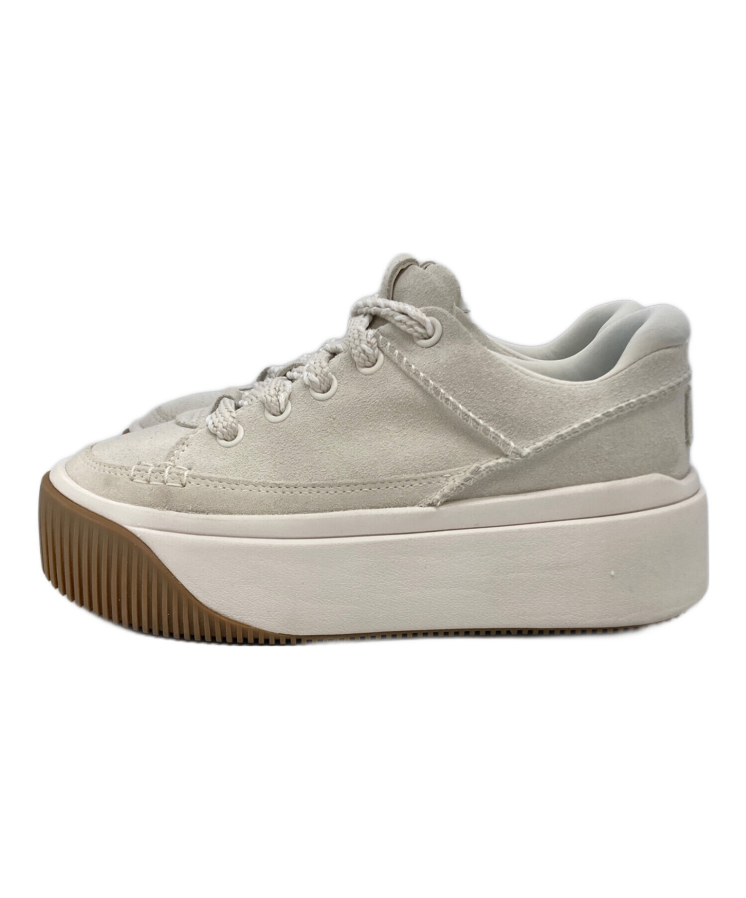 中古・古着通販】UGG (アグ) EZ-Duzzit Suede Lace Up ホワイト サイズ