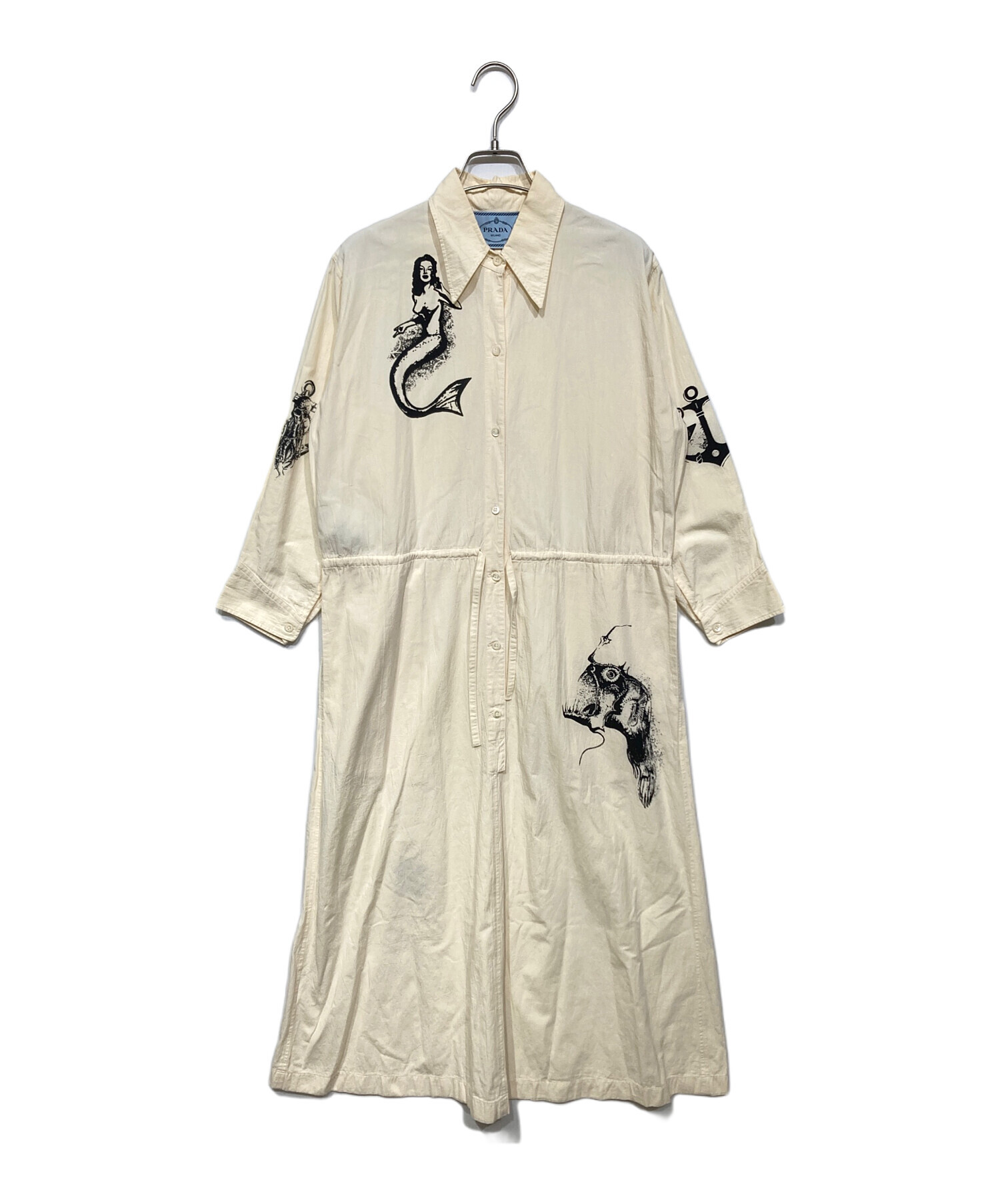 中古・古着通販】PRADA (プラダ) コットン マーメイド シャツ