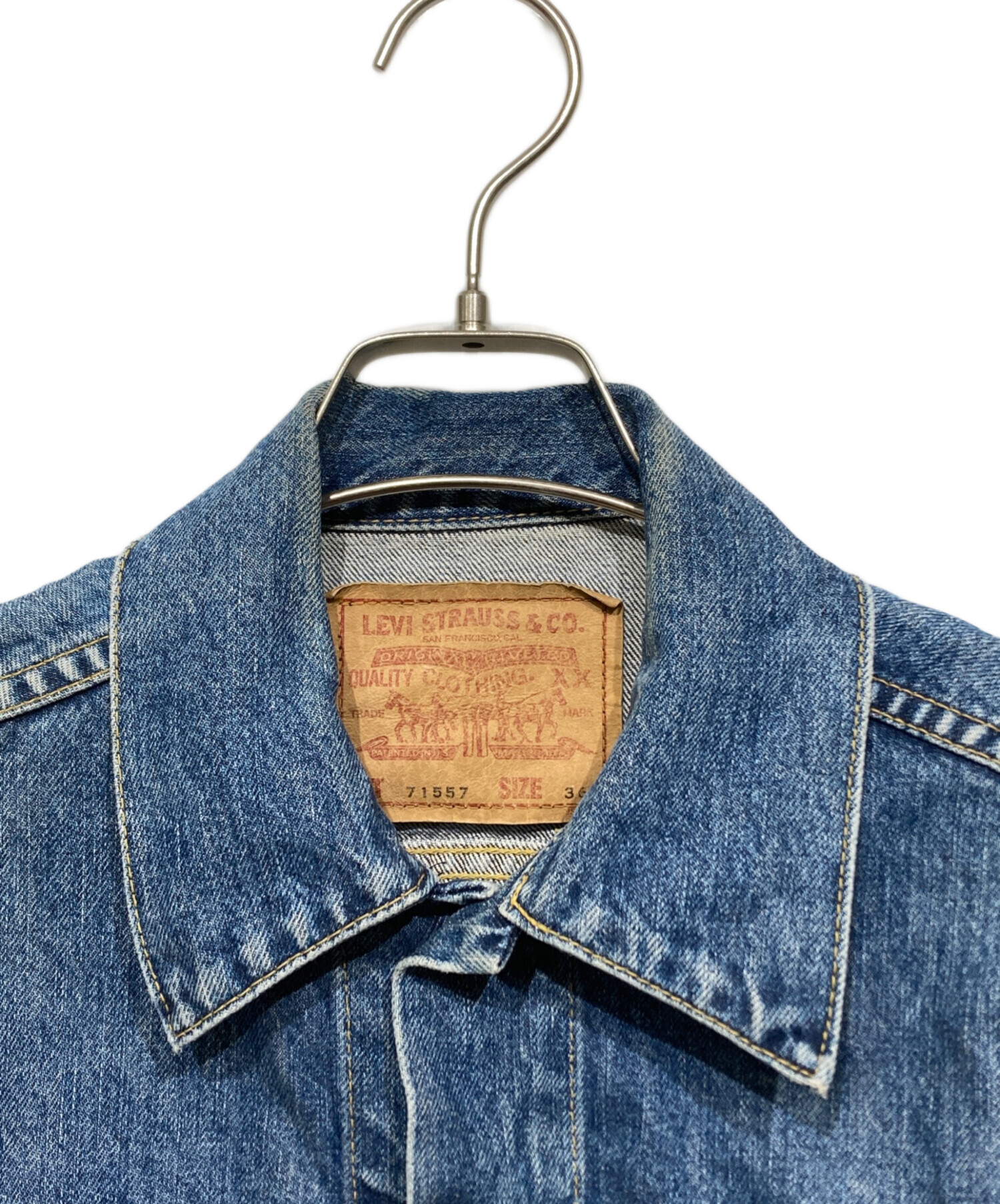 中古・古着通販】LEVI'S (リーバイス) 復刻3rdデニムジャケット