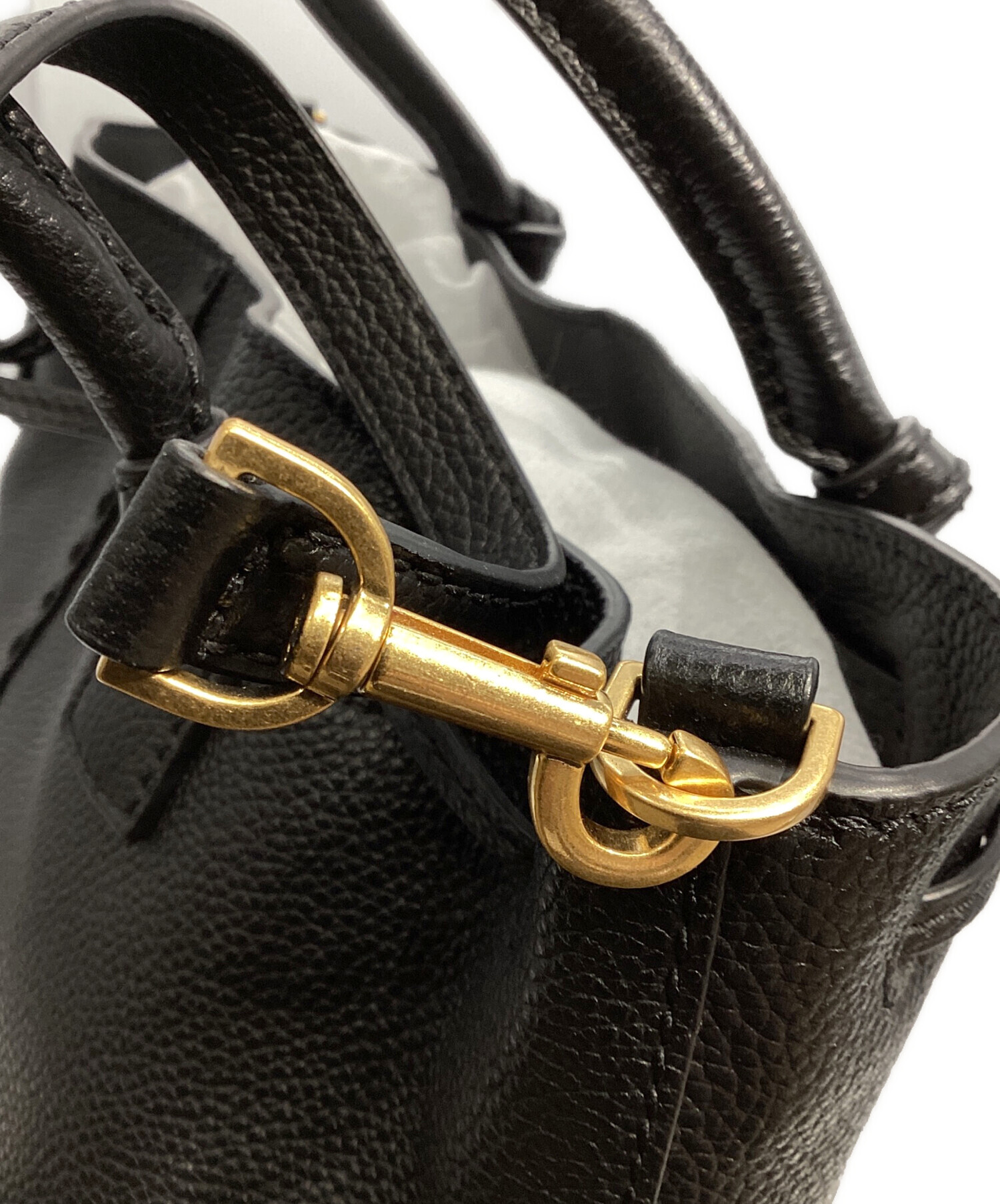 中古・古着通販】TORY BURCH (トリーバーチ) 2WAYバッグ ブラック