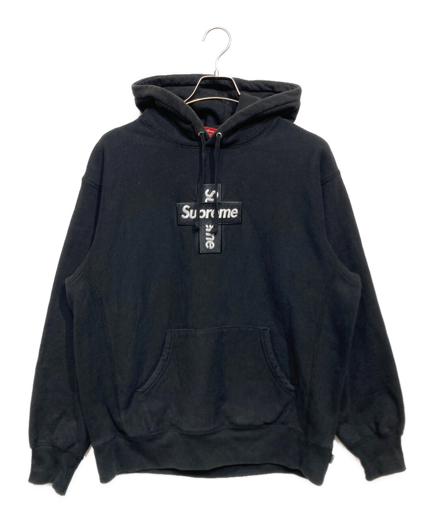 中古・古着通販】SUPREME (シュプリーム) Cross Box Logo Hooded 