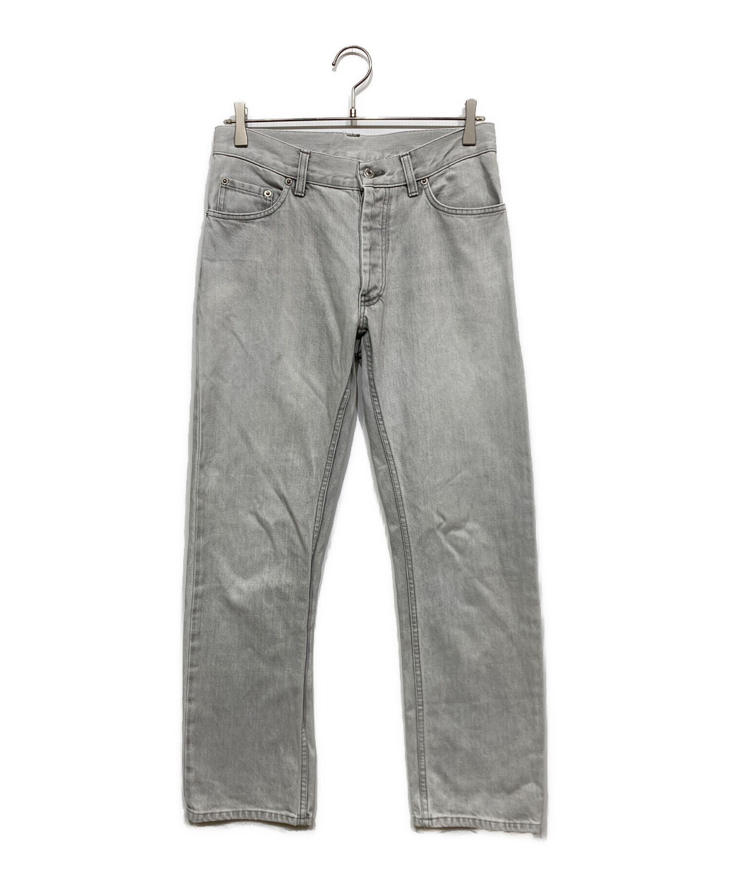 中古・古着通販】HELMUT LANG (ヘルムートラング) デニムパンツ グレー 