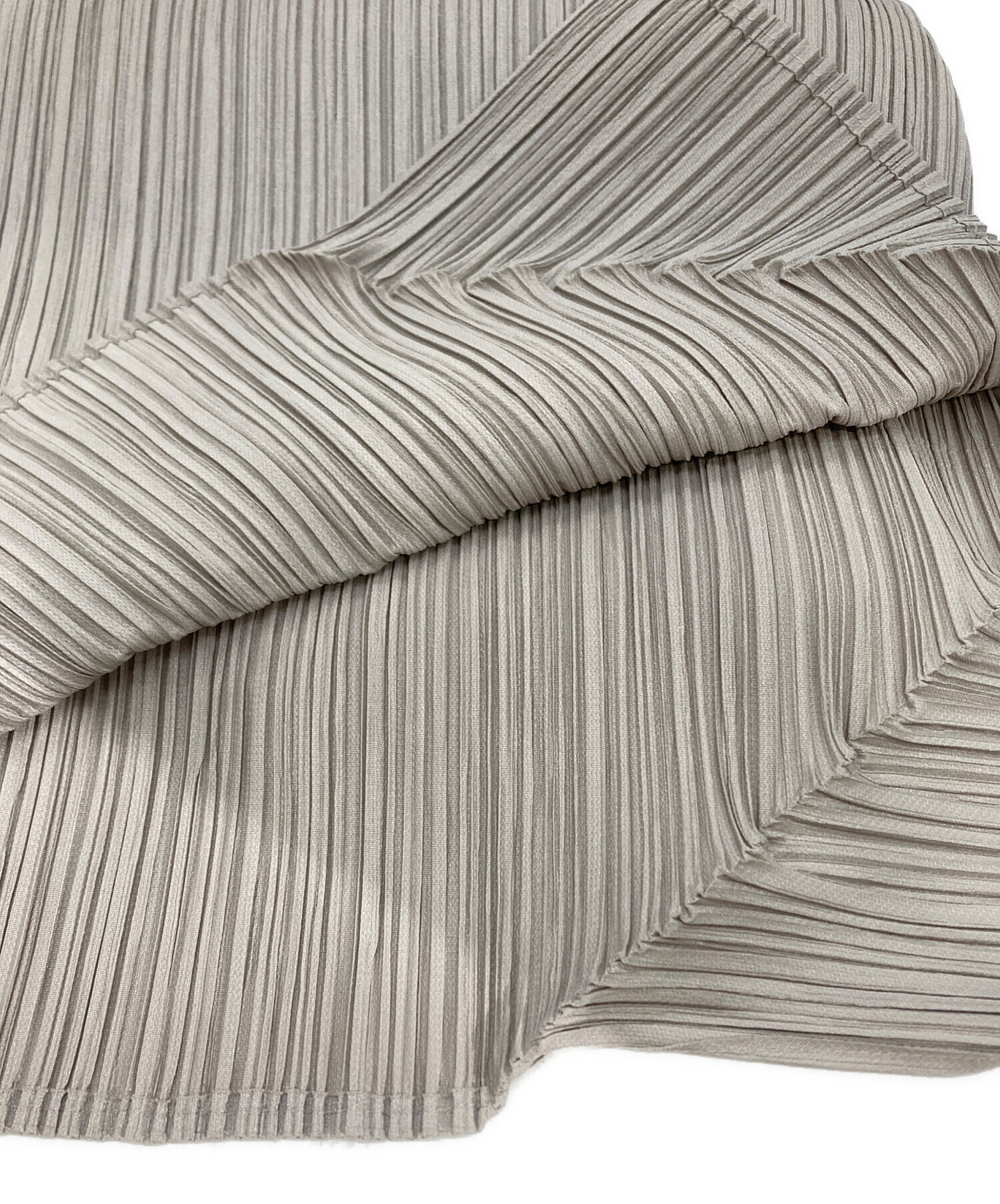 pleats pleats グレー　サイズ2 中古・古着通販】PLEATS PLEASE (プリーツプリーズ) 裾デザイン