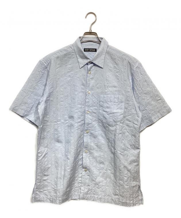 中古・古着通販】ISSEY MIYAKE (イッセイミヤケ) シワ加工ストライプ