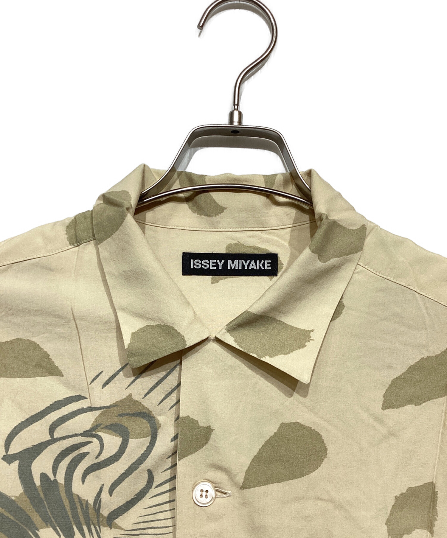 売り切れましたm(_ _)m 中古・古着通販】ISSEY MIYAKE (イッセイミヤケ) オープンカラーシャツ