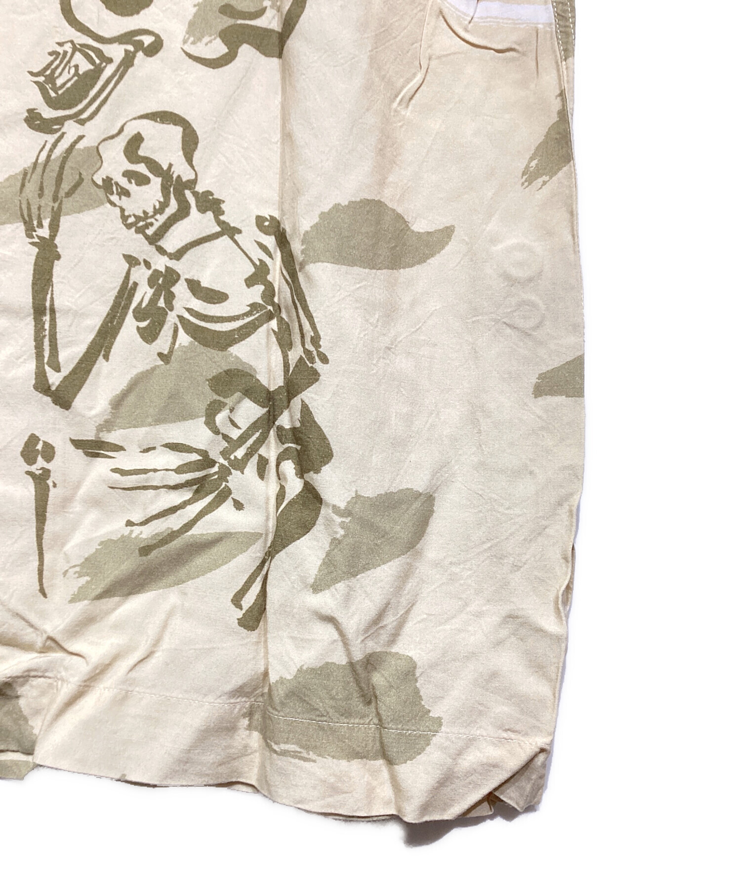 中古・古着通販】ISSEY MIYAKE (イッセイミヤケ) オープンカラーシャツ