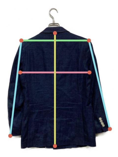 中古・古着通販】TAGLIATORE (タリアトーレ) リネンコットン ダブル