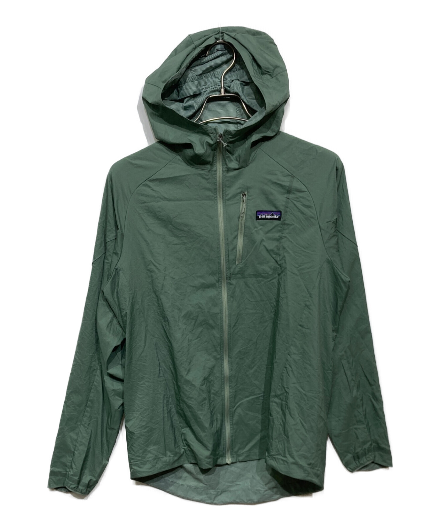 パタゴニア　フーディニエアー　メンズS グリーン 中古・古着通販】Patagonia (パタゴニア) Houdini Air Jacket グリーン