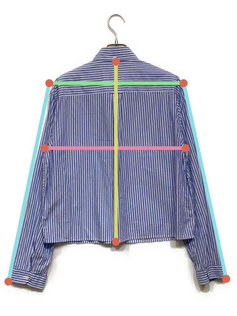 中古・古着通販】PRADA (プラダ) コミックプリントストライプシャツ