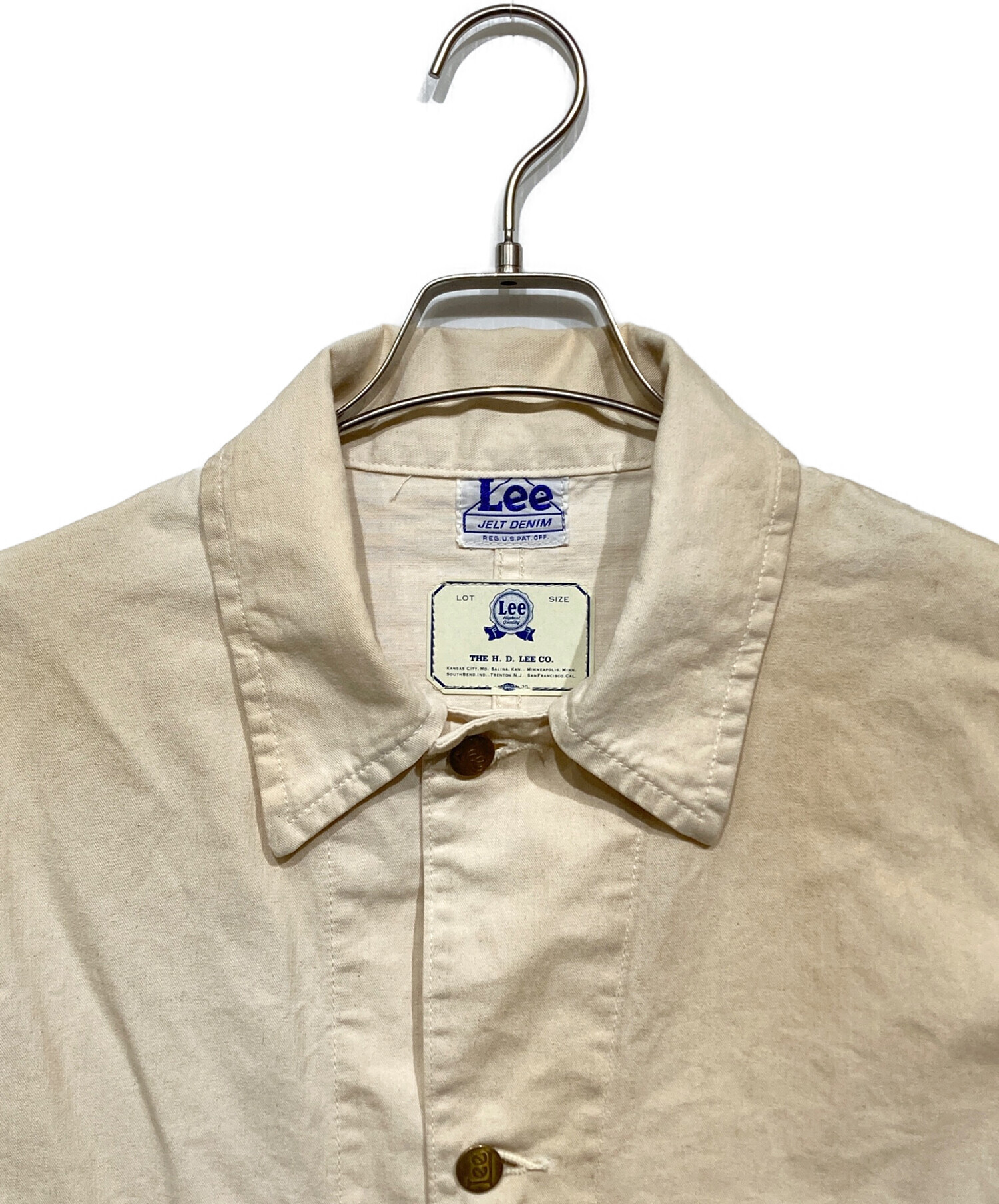 中古・古着通販】LEE (リー) VINTAGE LOCO JACKET アイボリー サイズ:M