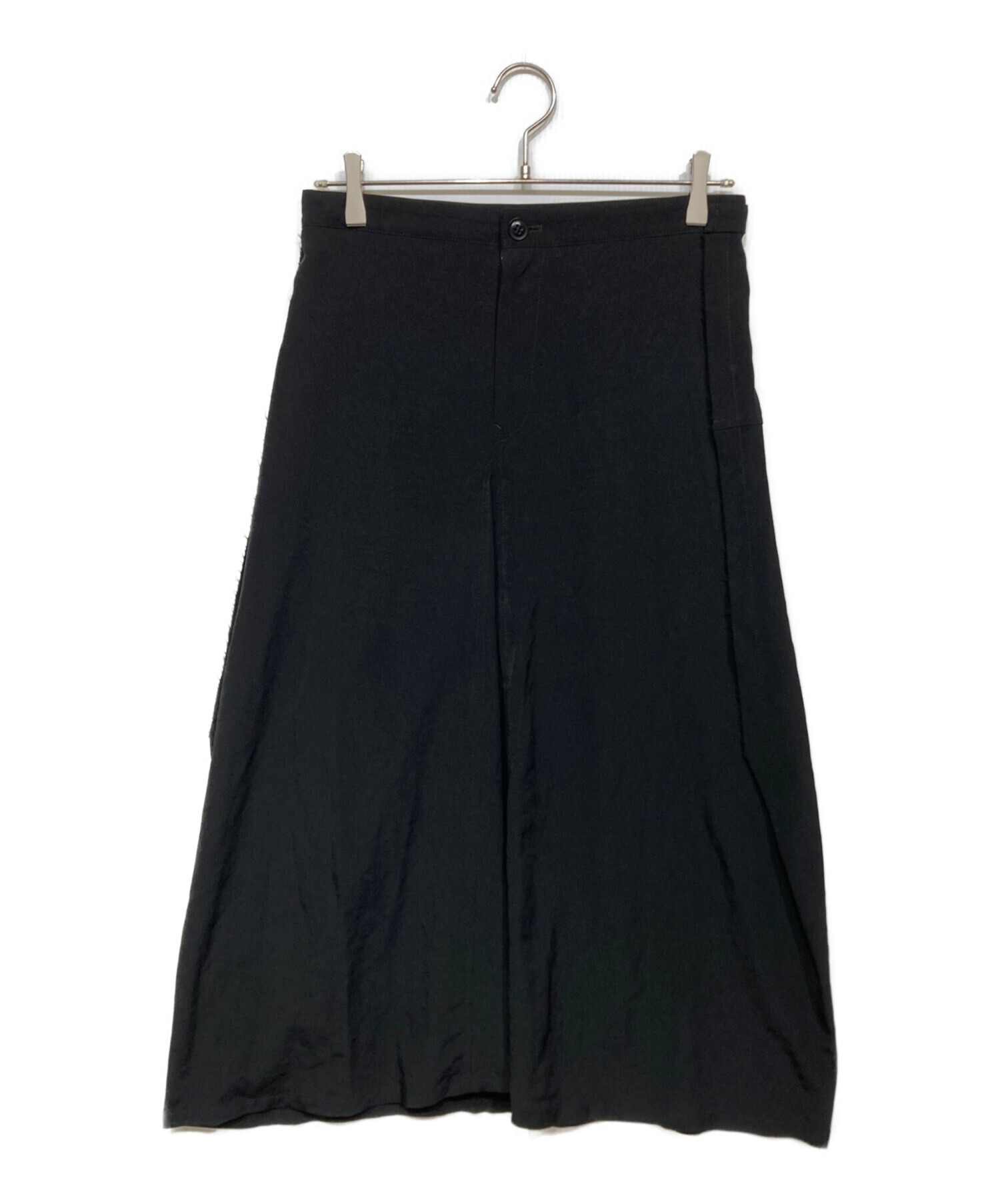 中古・古着通販】Y's (ワイズ) カットオフデザイン ロングスカート