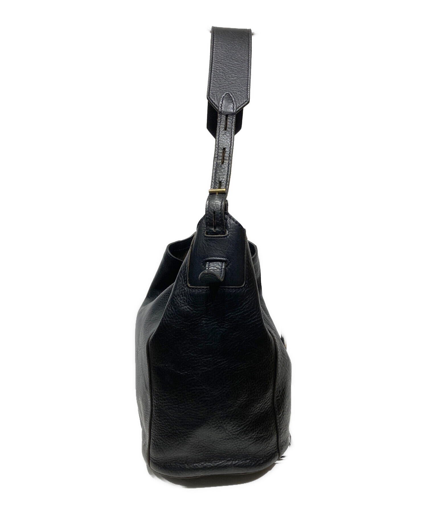 中古・古着通販】genten (ゲンテン) バケツ型ワンショルダーバッグ