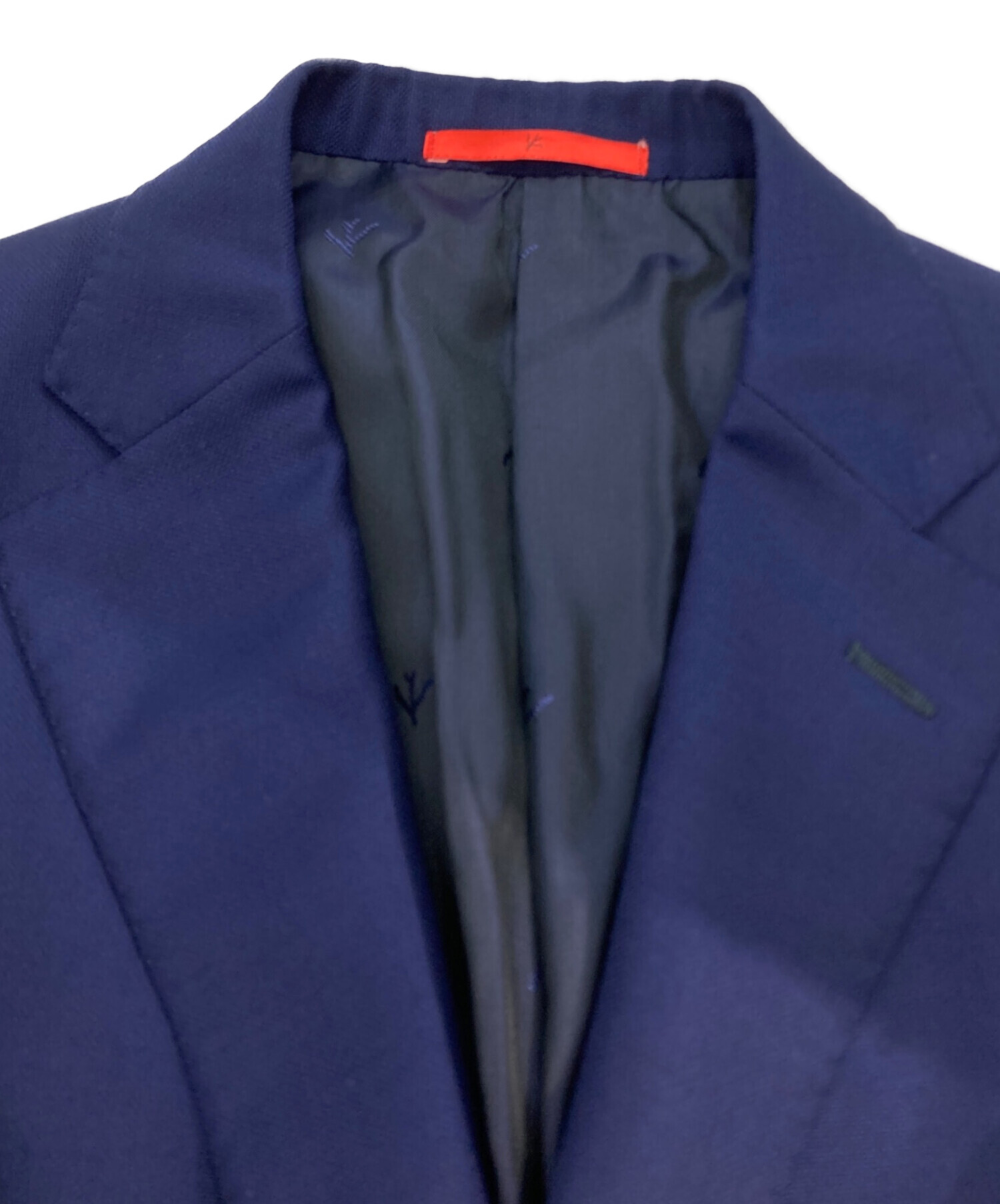 中古・古着通販】ISAIA (イザイア) SAILOR 3Bジャケット ネイビー