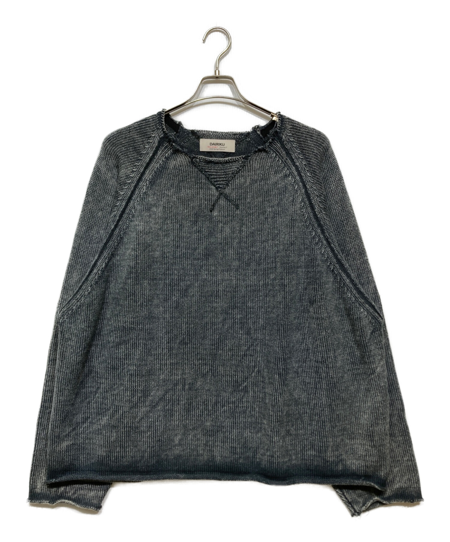 中古・古着通販】DAIRIKU (ダイリク) Vintage Washed Pullover Knit 