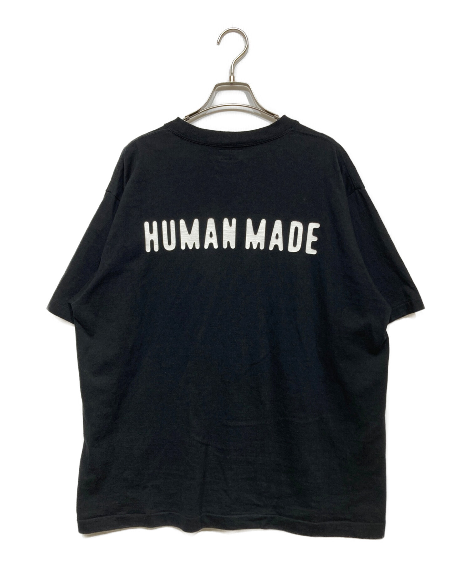 中古・古着通販】HUMAN MADE (ヒューマンメイド) ロゴ刺繍Tシャツ