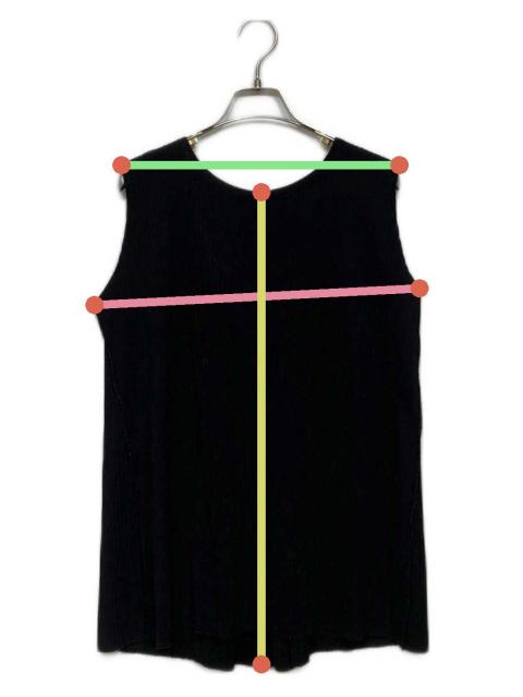 中古・古着通販】me ISSEY MIYAKE (ミーイッセイ ミヤケ) ノースリーブ