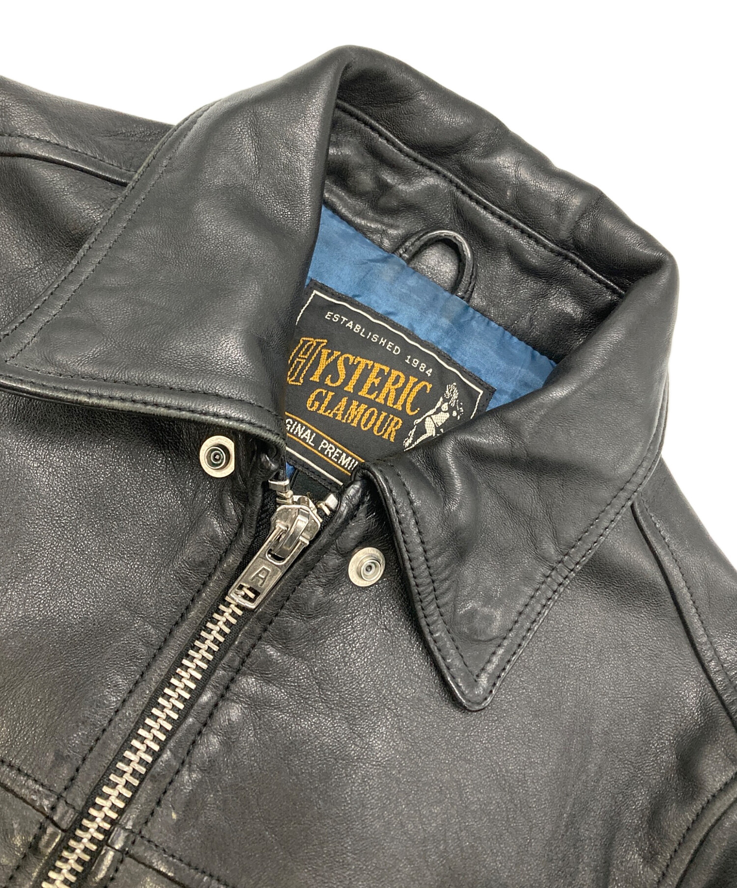 中古・古着通販】Hysteric Glamour (ヒステリックグラマー) ラムレザー