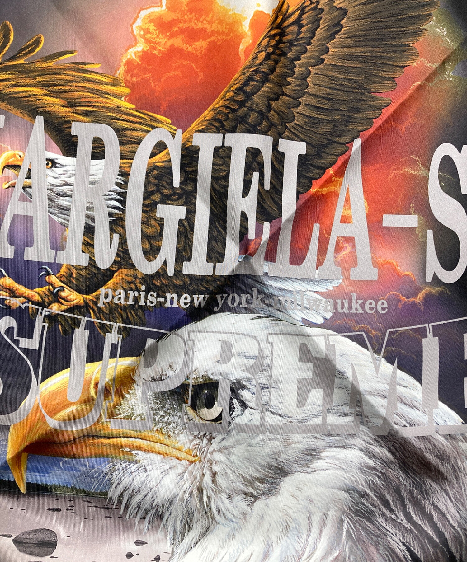 中古・古着通販】SUPREME (シュプリーム) Eagle Silk Scarf マルチ