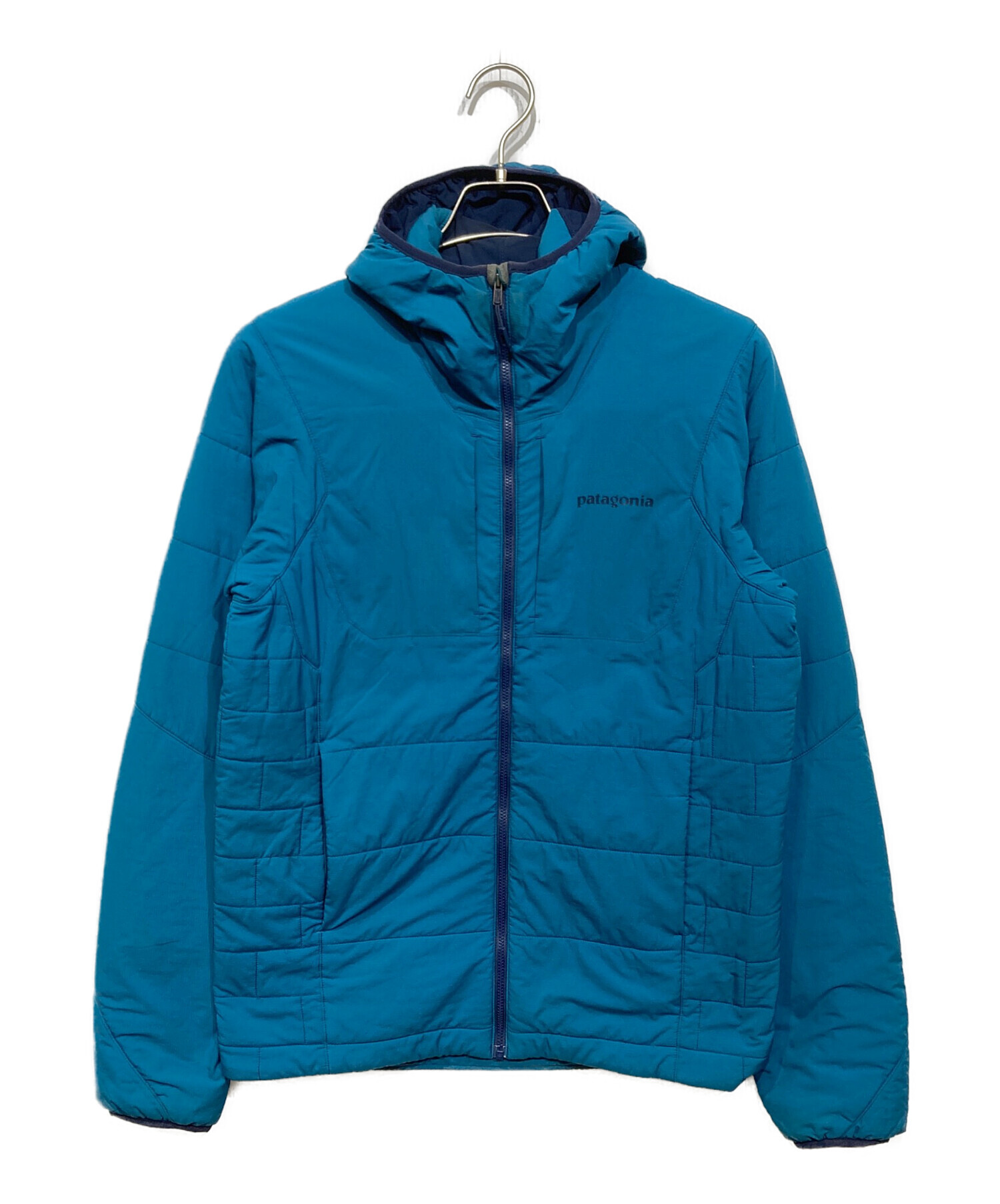 パタゴニア ナノエア フーディ メンズSサイズ 中古・古着通販】Patagonia (パタゴニア) ナノエア フーディ ブルー