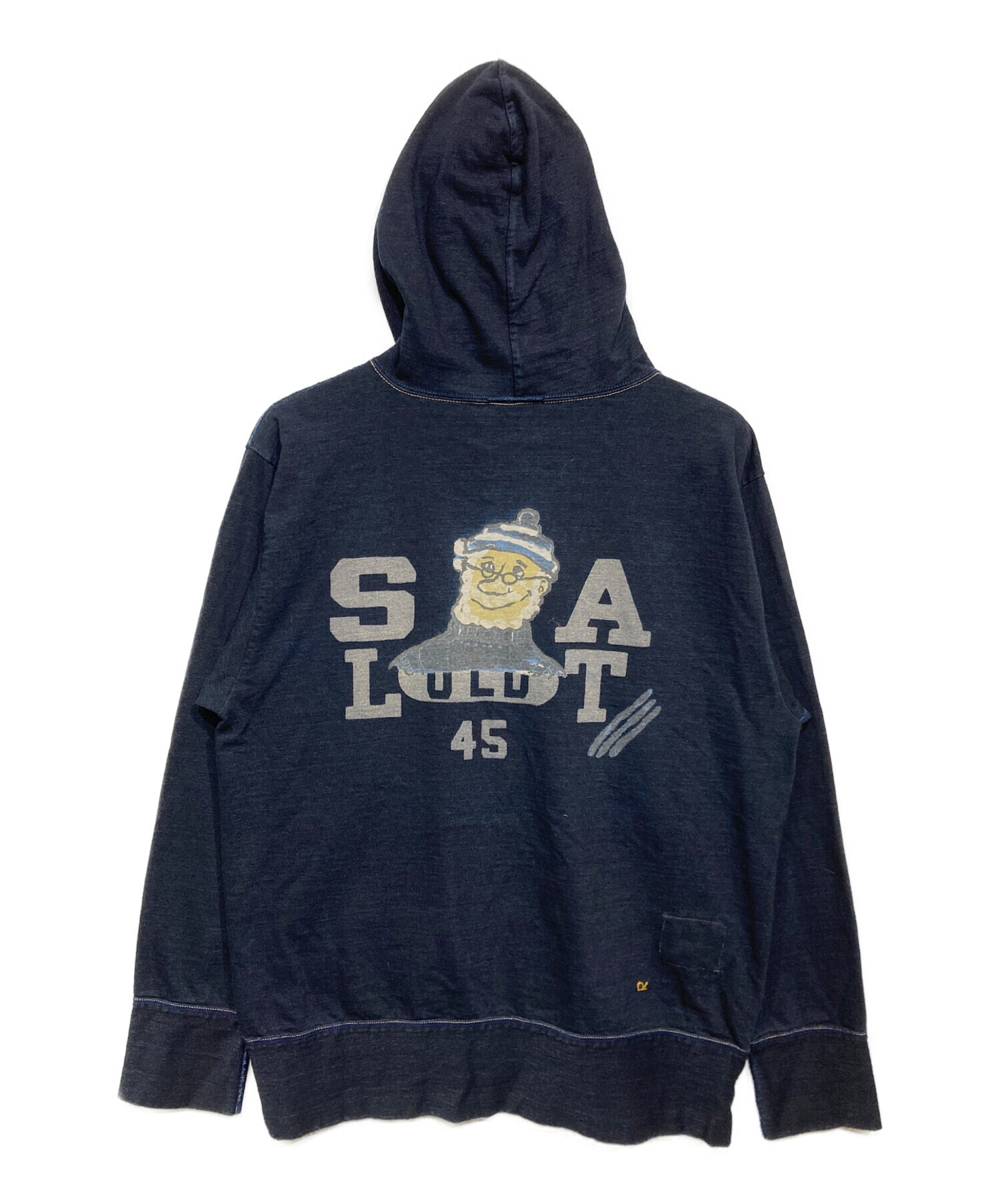 未使用 45R フォーティーファイブ でこぼこ天竺 パーカー 4 中古・古着通販】45R (フォーティファイブ・アール) でこぼこ天竺