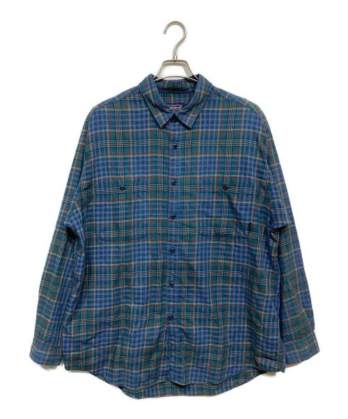中古・古着通販】Patagonia (パタゴニア) チェックシャツ ブルー