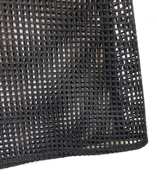 中古・古着通販】ANAYI (アナイ) メッシュラッセルフレア袖 ワンピース