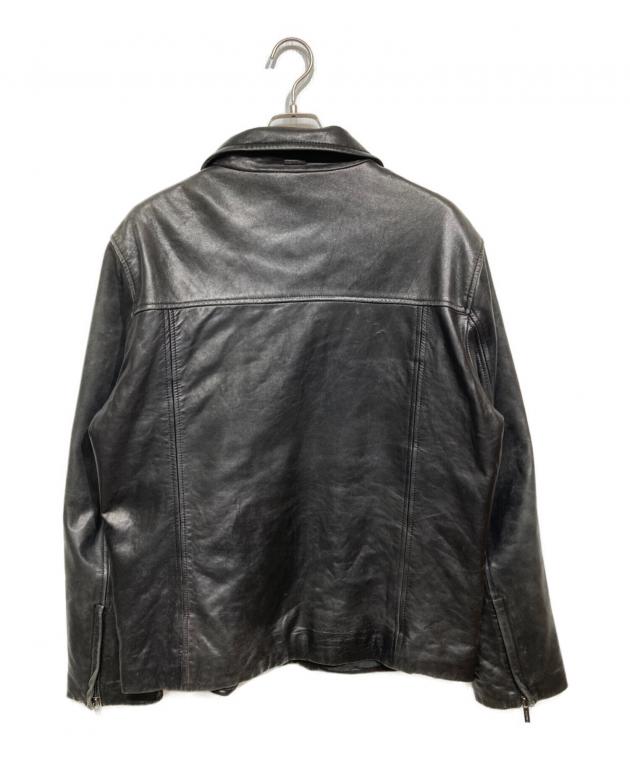 中古・古着通販】Calvin Klein (カルバンクライン) ハイネックレザー 