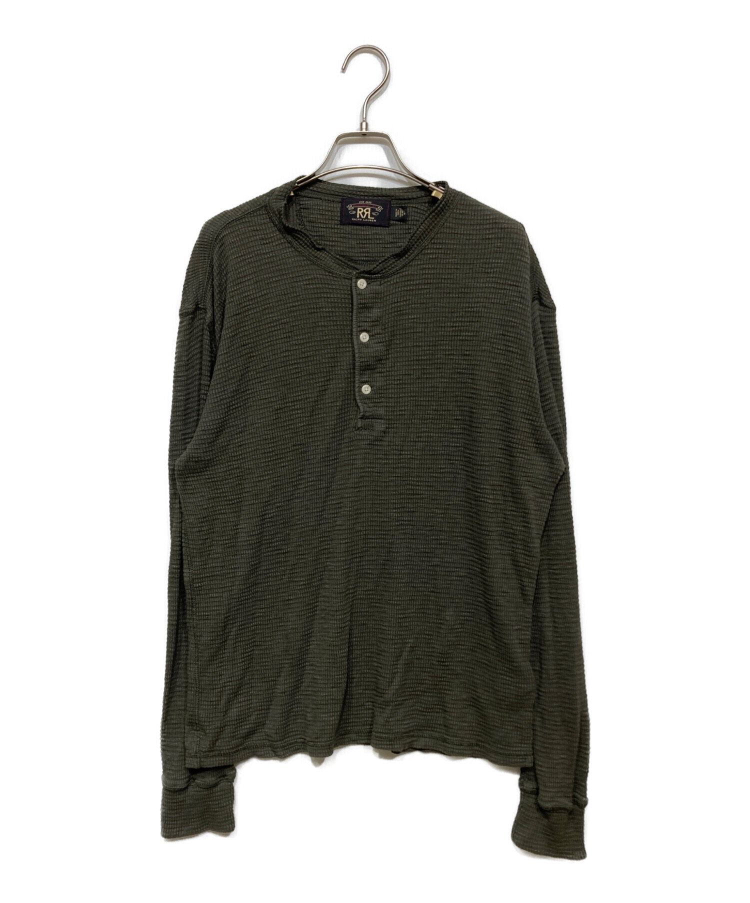 中古・古着通販】RRL (ダブルアールエル) ヘンリーネックカットソー