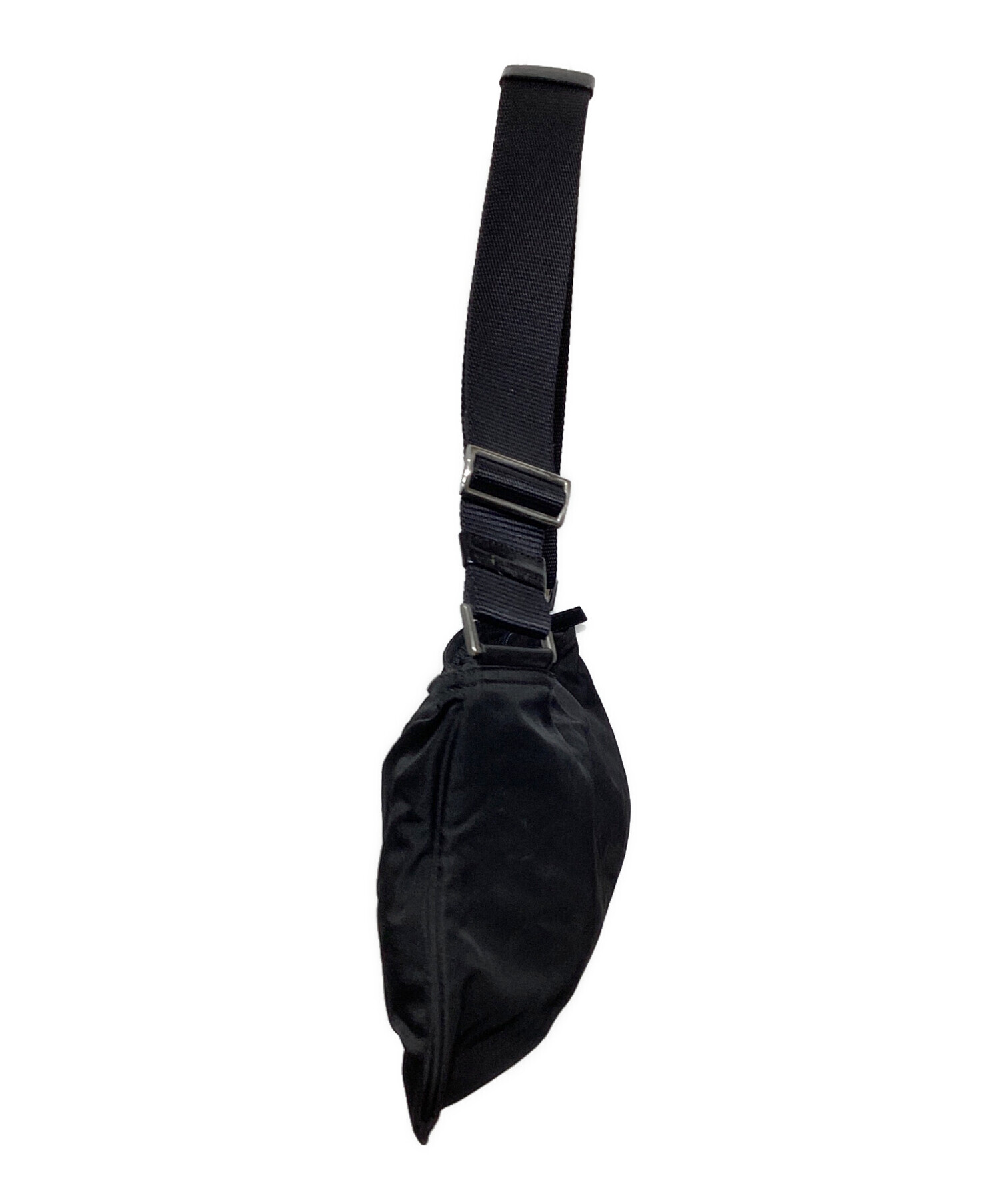 中古・古着通販】PRADA (プラダ) ナイロンショルダーバッグ ブラック