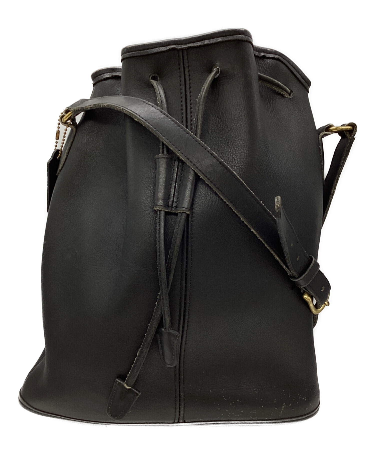 中古・古着通販】COACH (コーチ) ショルダーバッグ ブラック｜ブランド