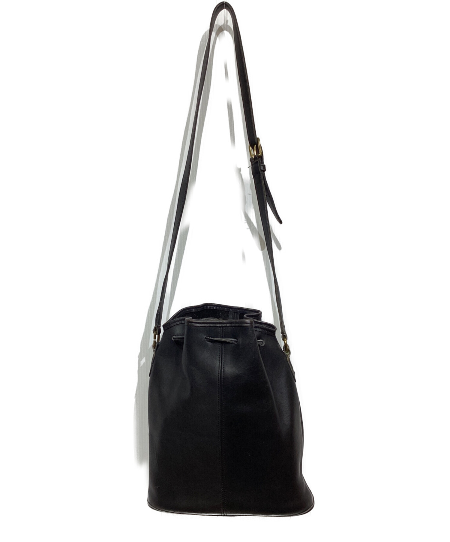 COACH ブラック ショルダーバッグ　ほぼ未使用 中古・古着通販】COACH (コーチ) ショルダーバッグ ブラック｜ブランド