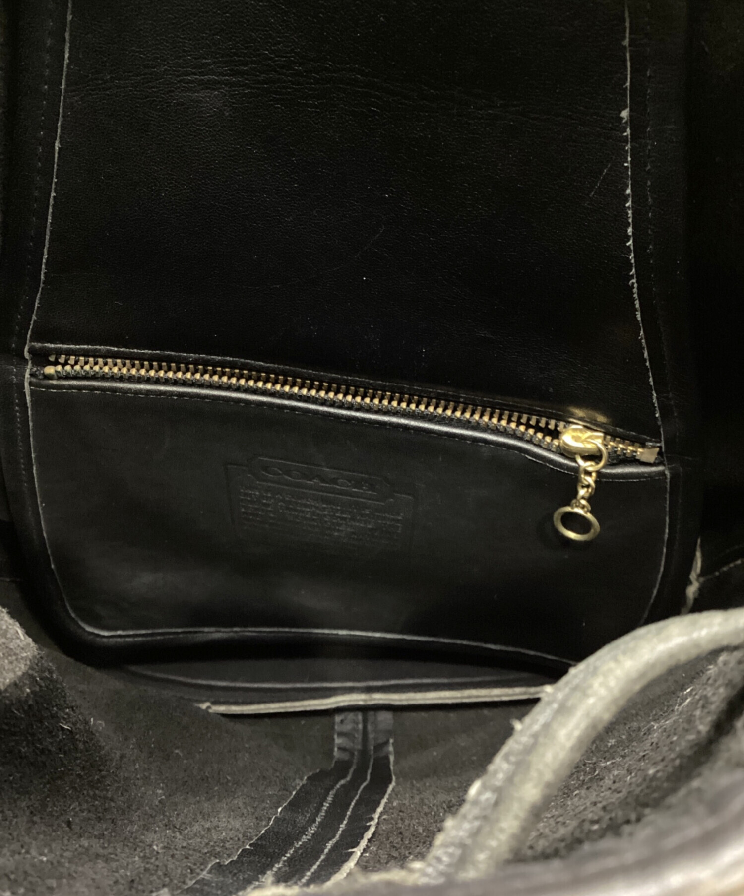 中古・古着通販】COACH (コーチ) ショルダーバッグ ブラック｜ブランド