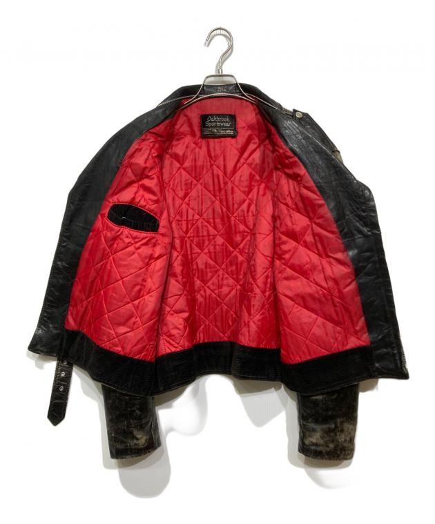 メンズ W*t様 70s 80s sears big size 54 ダブルライダースジ