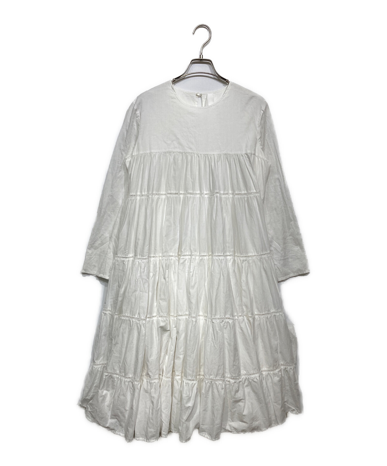 中古・古着通販】merlette (マーレット) ESSAOUIRA DRESS ホワイト