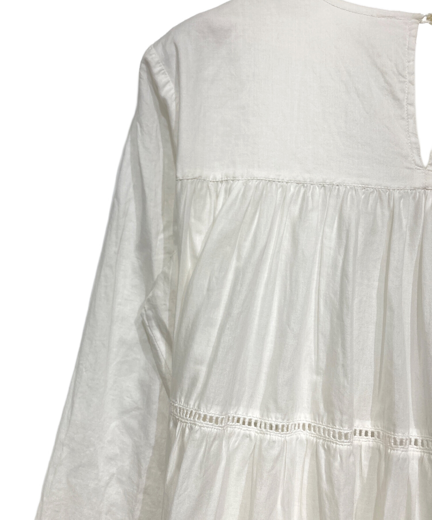 中古・古着通販】merlette (マーレット) ESSAOUIRA DRESS ホワイト