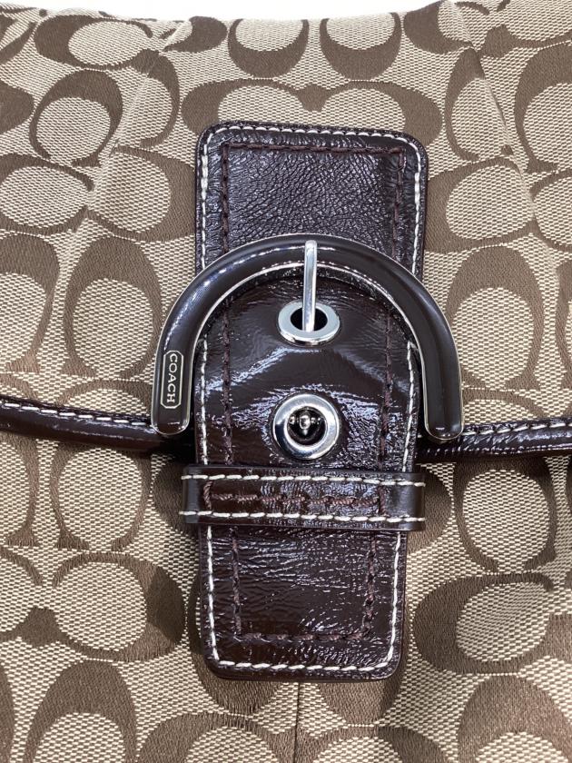 中古・古着通販】COACH (コーチ) SOHO ワンショルダーバッグ ベージュ