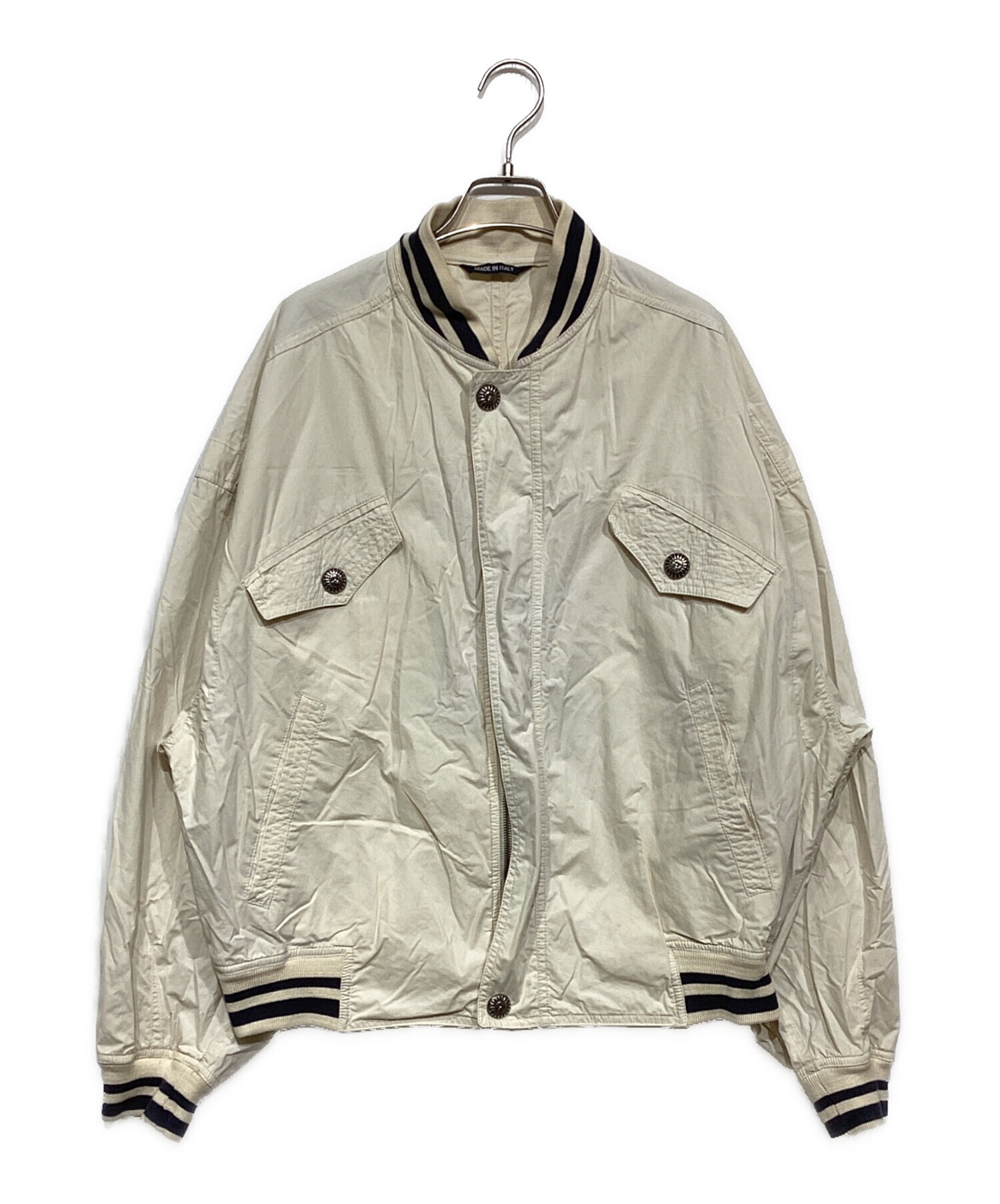 ★VERSACE SPORT, メデューサ·ファスナーとボタン 　ブルゾン★ 中古・古着通販】VERSACE Sport (ヴェルサーチ スポーツ) メデューサ