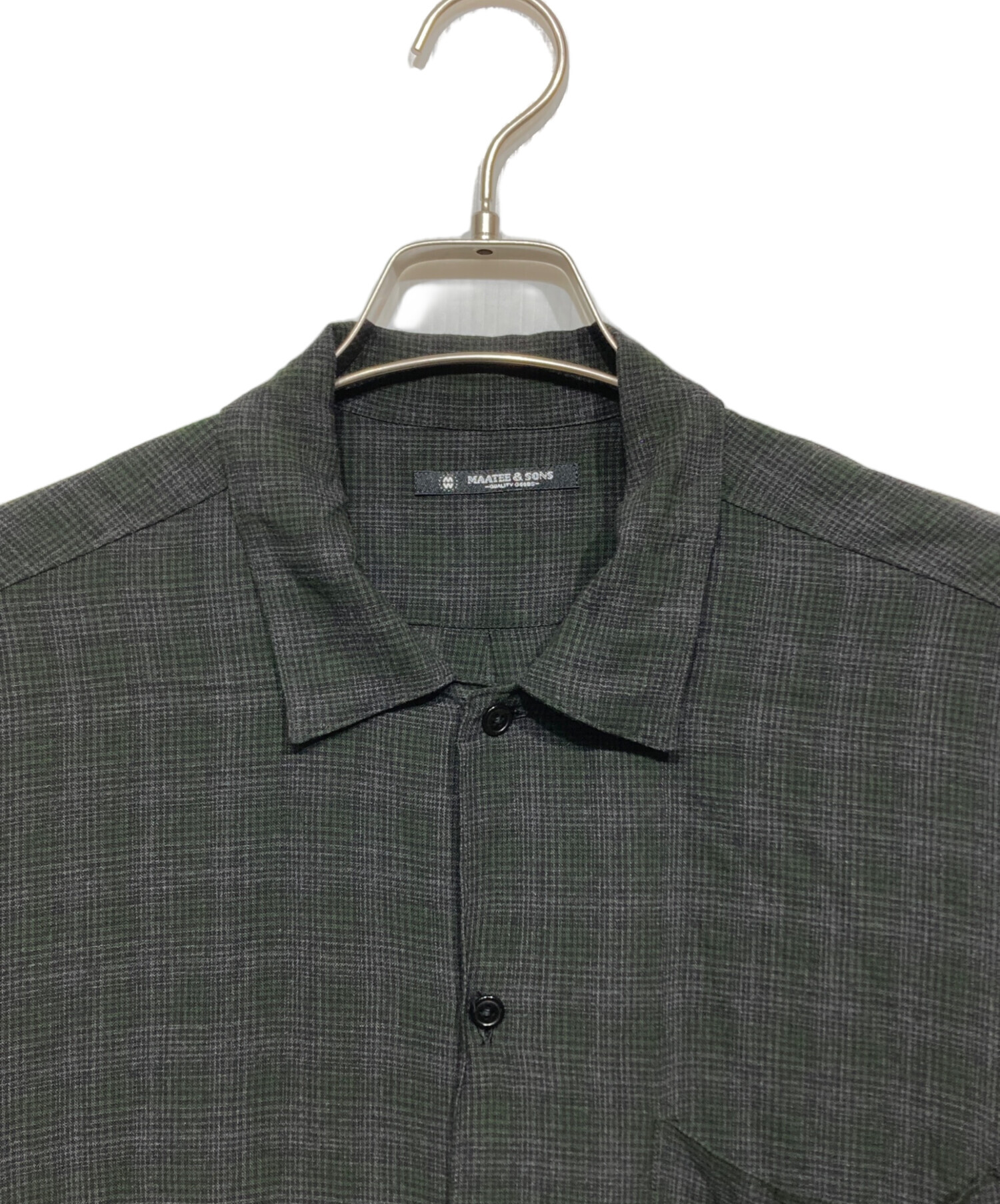 中古・古着通販】MAATEE&SONS (マーティーアンドサンズ) 強撚レーヨン