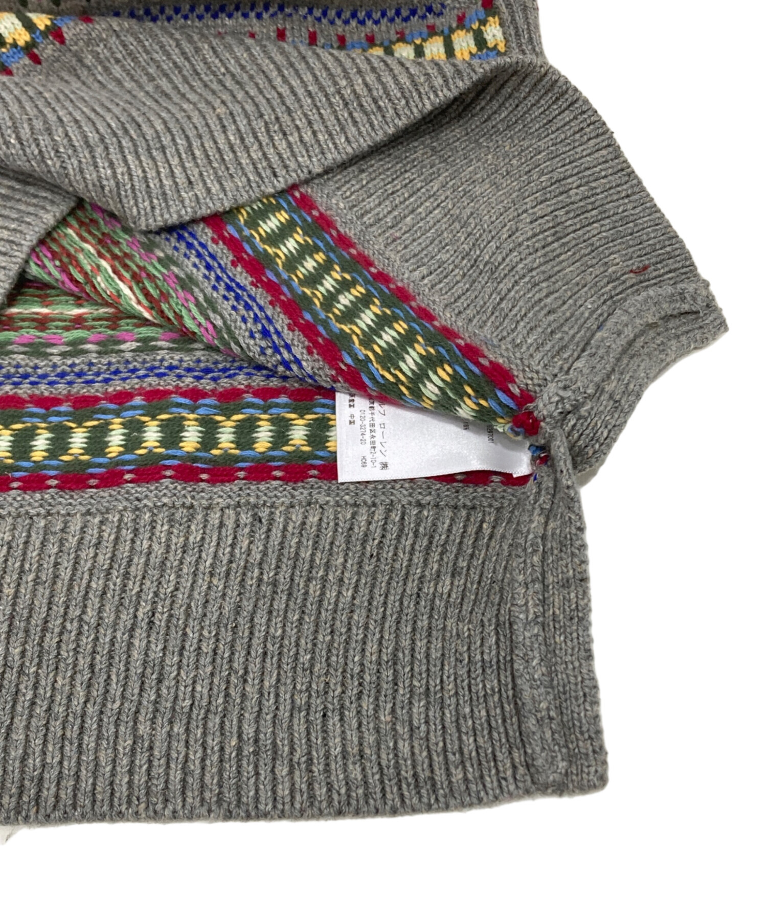 Polo by Ralph Lauren シルク カシミヤ混 ニットジャケット 中古・古着通販】POLO RALPH LAUREN (ポロ・ラルフローレン) カシミヤ